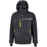 Giacca u power taglia m ammiccamento nero/giallo [wfu255bc-m]