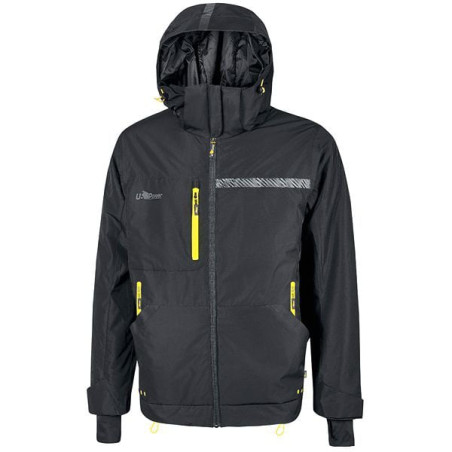 Giacca u power taglia xl ammiccamento nero/giallo [wfu255bc-xl]