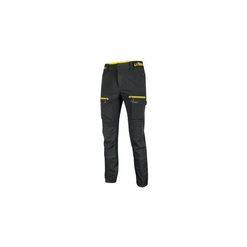 Pantalone da lavoro u-power fu267bc carbon xxl nero [wfu267bc-xxl]