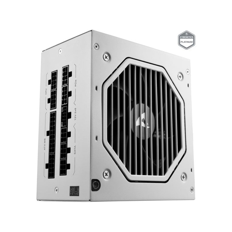 Alimentatore 1200w sharkoon rebel del pc p20 atx 3.1 gold bianco