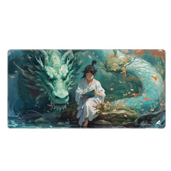 Tappetino sharkoon skiller sgp40 d8 per mouse verde acqua/multicolore