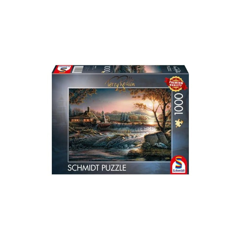 Puzzle schmidt spiele 58545 terry redlin luci nella natura selvaggia