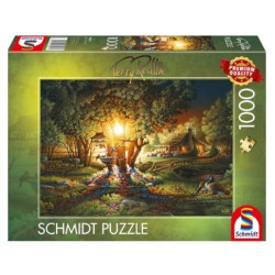 Puzzle schmidt spiele 58547 terry redlin magnifico bagliore primaverile