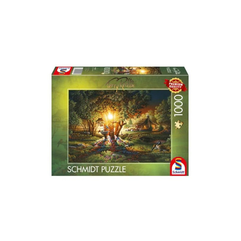 Puzzle schmidt spiele 58547 terry redlin magnifico bagliore primaverile