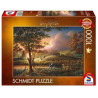 Puzzle schmidt spiele terry redlin sungold sui campi maturi 1000pz