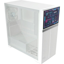 Case valkyrie vk02 lcd midi-tower atx bianco [vk-case02lcdw]