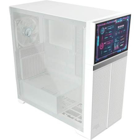 Case valkyrie vk02 lcd midi-tower atx bianco [vk-case02lcdw]