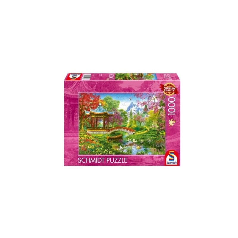 Puzzle schmidt giochi giardino zen multicolore 1000pz [59786]