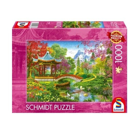 Puzzle schmidt giochi giardino zen multicolore 1000pz [59786]