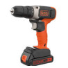 Trapano-avvitatore black & decker bcd001c1 18v batteria agli