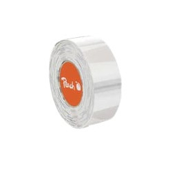 Rotolo di etichette peach pe102 14x40mm trasparente 180pz [pe102]