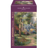 Puzzle schmidt spiele thomas kinkade studios: il villaggio in riva