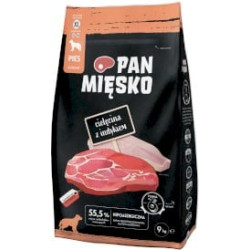 Cibo secco pan miesko con tacchino xl per cani 9kg