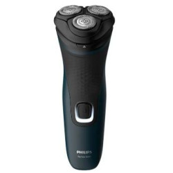 Rasoio elettrico philips s1151/00 oneblade da uomo nero blu [s1151/00]
