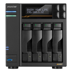 Nas 16gb asustor lockerstor 4 gen3 as6804t 2.3ghz nero [90-as6804t00-mf30]