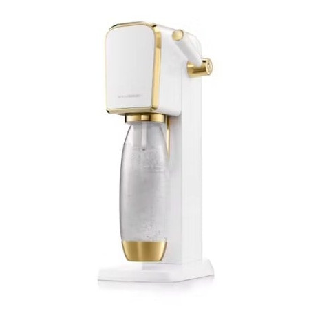 Gasatore sodastream art starter con bottiglia pet 1l bianco/oro [2270295]