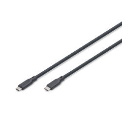 Cavo di ricarica digitus usb-c 3.2 (m-m) 1m silicone 4k 100w