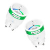 Presa intelligente nous per la casa wifi/3840w/16a/bianco 2pz [a8m