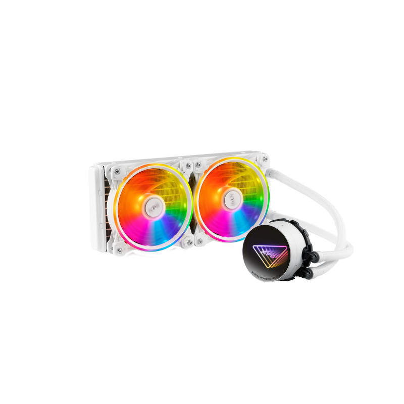 Dissipatore cpu a liquido/a ventola xpg levante x 240 240mm bianco