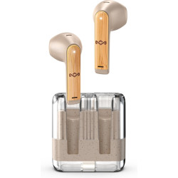 Auricolari marley zion tws wireless/buetooth crema/oro
