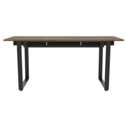 Scrivania dezctop desk bifrost 160 1pannello opzionale/160x72x73cm