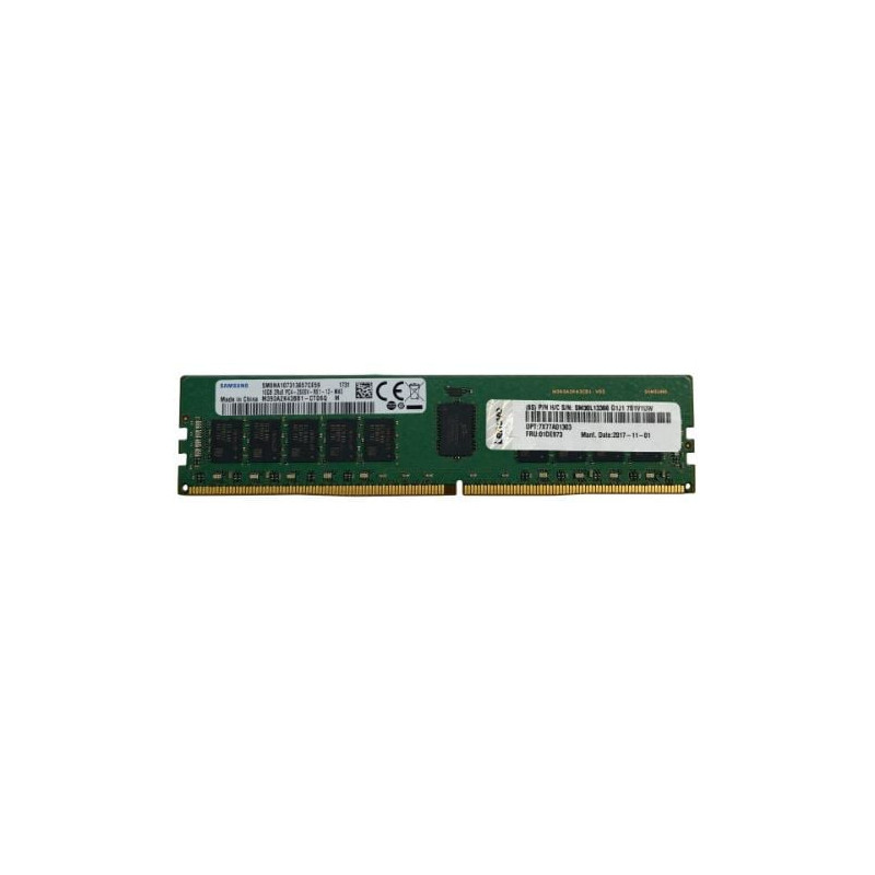 Ram udimm truddr5 32gb lenovo thinksystem 288-pin 4800mhz verde
