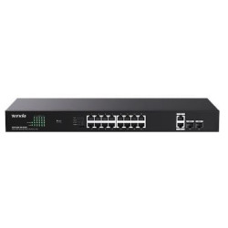 Switch tenda non gestito 18p/ge+2sfp con 16p poe gigabit ethernet