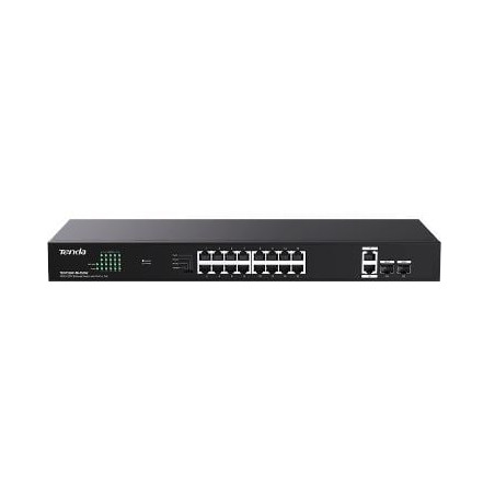 Switch tenda non gestito 18p/ge+2sfp con 16p poe gigabit ethernet