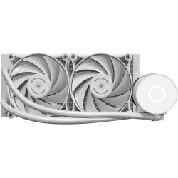 Dissipatore cpu a liquido mars gaming ml-pro240 240mm bianco