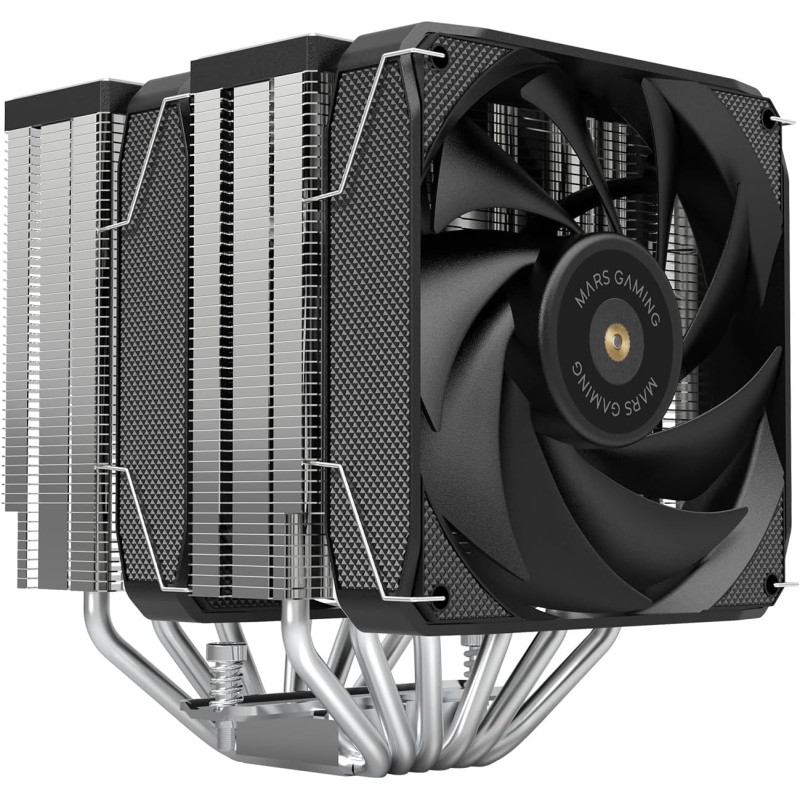 Dissipatore cpu a liquido marsgaming mcpu-xu6 doppia torre/tdp