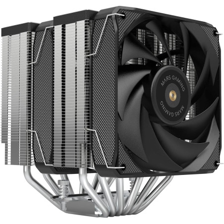 Dissipatore cpu a liquido marsgaming mcpu-xu6 doppia torre/tdp