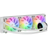 Dissipatore cpu a liquido mars gaming ml-lcd360 600w 120mm bianco