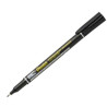 Pennarello indelebile pentel nf450 con punta tonda/con cappuccio/0.6mm/700m/nero/12pz