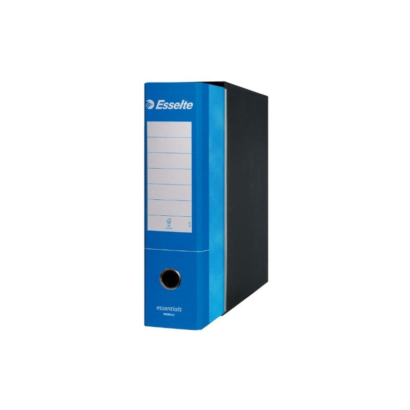 Registratore esselte essentials g75 28.5x34x8cm con dorso 8cm 500fogli