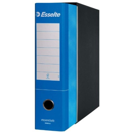Registratore esselte essentials g75 28.5x34x8cm con dorso 8cm 500fogli