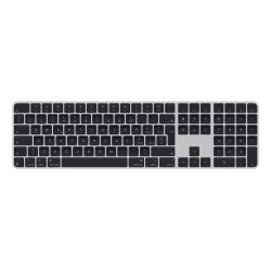 Tastiera universale apple magic con o senza cavo/qwerty italiano/bth/usb-c/41.87x11.49x1.09cm/nero