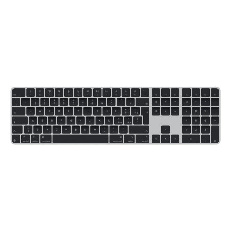 Tastiera universale apple magic con o senza cavo/qwerty italiano/bth/usb-c/41.87x11.49x1.09cm/nero