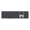 Tastiera universale apple magic con o senza cavo/qwerty italiano/bth/usb-c/41.87x11.49x1.09cm/nero