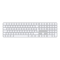 Tastiera universale apple magic con o senza cavo/qwerty italiano/bth/usb-c/41.87x11.49x1.09cm/bianco