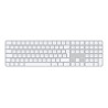 Tastiera universale apple magic con o senza cavo/qwerty italiano/bth/usb-c/41.87x11.49x1.09cm/bianco