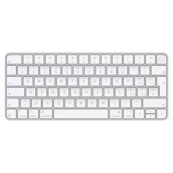 Tastiera universale apple magic con o senza cavo/qwerty italiano/bth/usb-c/27.89x11.49x1.09cm/argento/bianco