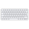 Tastiera universale apple magic con o senza cavo/qwerty italiano/bth/usb-c/27.89x11.49x1.09cm/argento/bianco