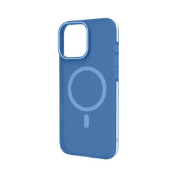 Custodia celly magsuit per apple iphone 16 pro max blu [magsuit1081bl]