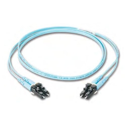 Cavo fibra ottica panduit 2fo om4 lcd/scd 5m a colore acqua [fz2ellnsnsnm005]