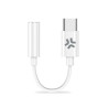 Adattatore celly usb-c a jack 3.5mm bianco [usbcjackadapt]