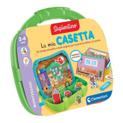 Gioco educativo clementoni sapientino valigetta magnetica casetta
