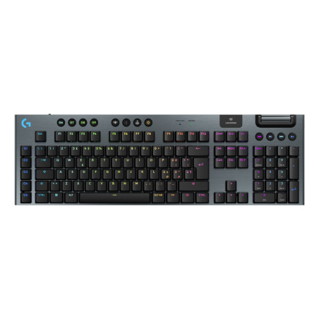 Tastiera gaming logitech g915 x lightspeed wireless qwerty nero [920-012679]