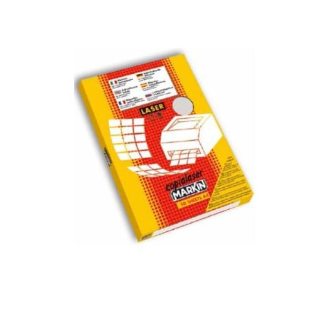Etichette adesive markin 210x297mm 1 etichetta per foglio a 50 fogli
