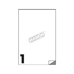 Etichette adesive markin senza margini 210x297mm 1 etichetta per