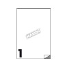 Etichette adesive markin senza margini 210x297mm 1 etichetta per